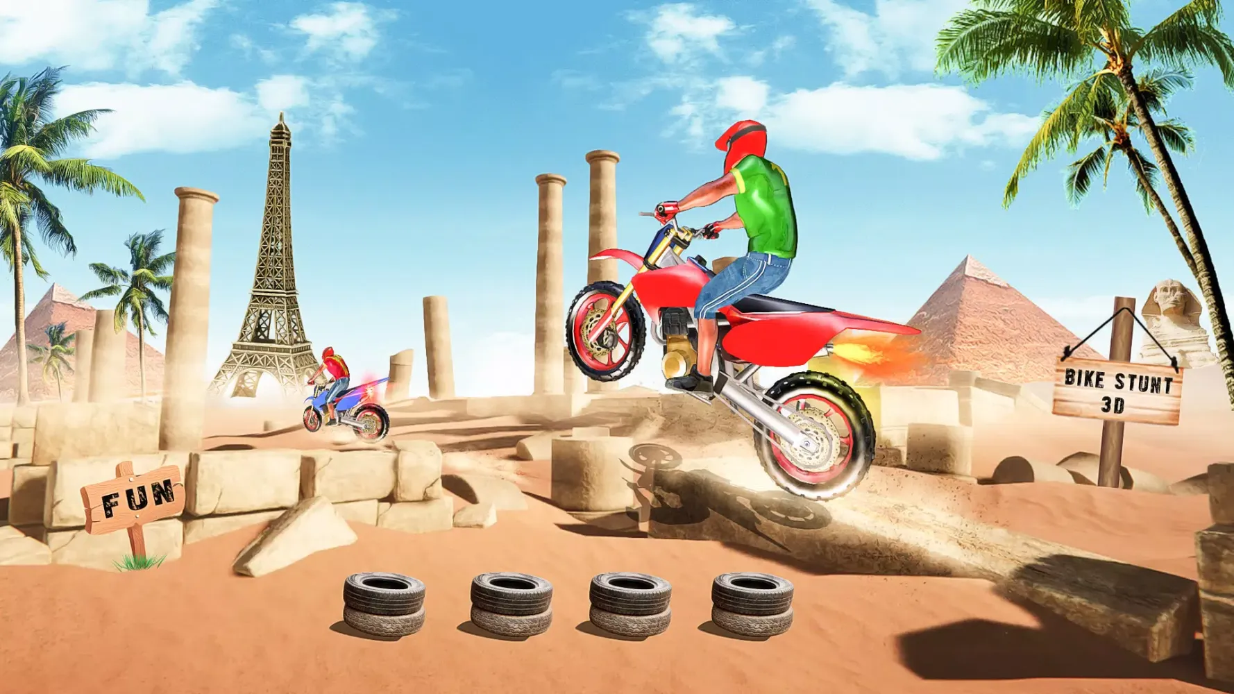 Bike Stunt Race Bike Racing 3D Screenshots