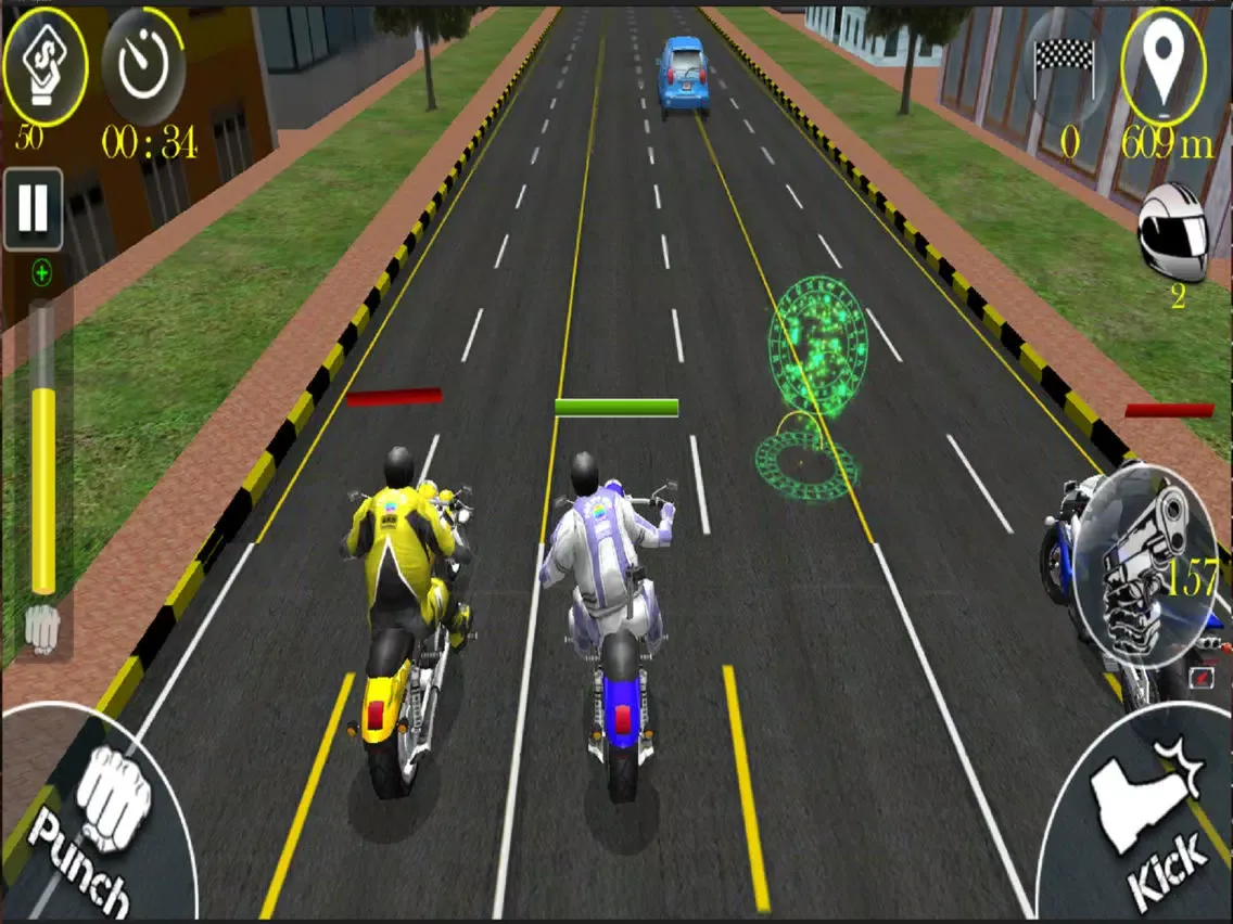 Скриншоты Bike Stunt Fight - Attack Race iPad 