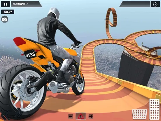 Stunt Bike Mega Ramp Game 3D iPad  سکرین شاٹس