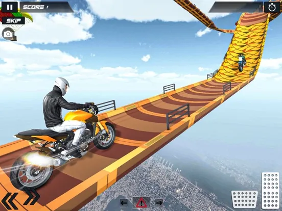 Stunt Bike Mega Ramp Game 3D iPad  سکرین شاٹس