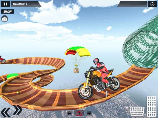 Stunt Bike Mega Ramp Game 3D iPad  سکرین شاٹس