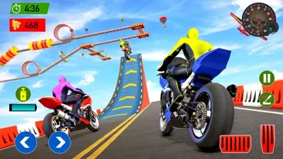 Tangkapan skrin Superhero Bike Racing Games