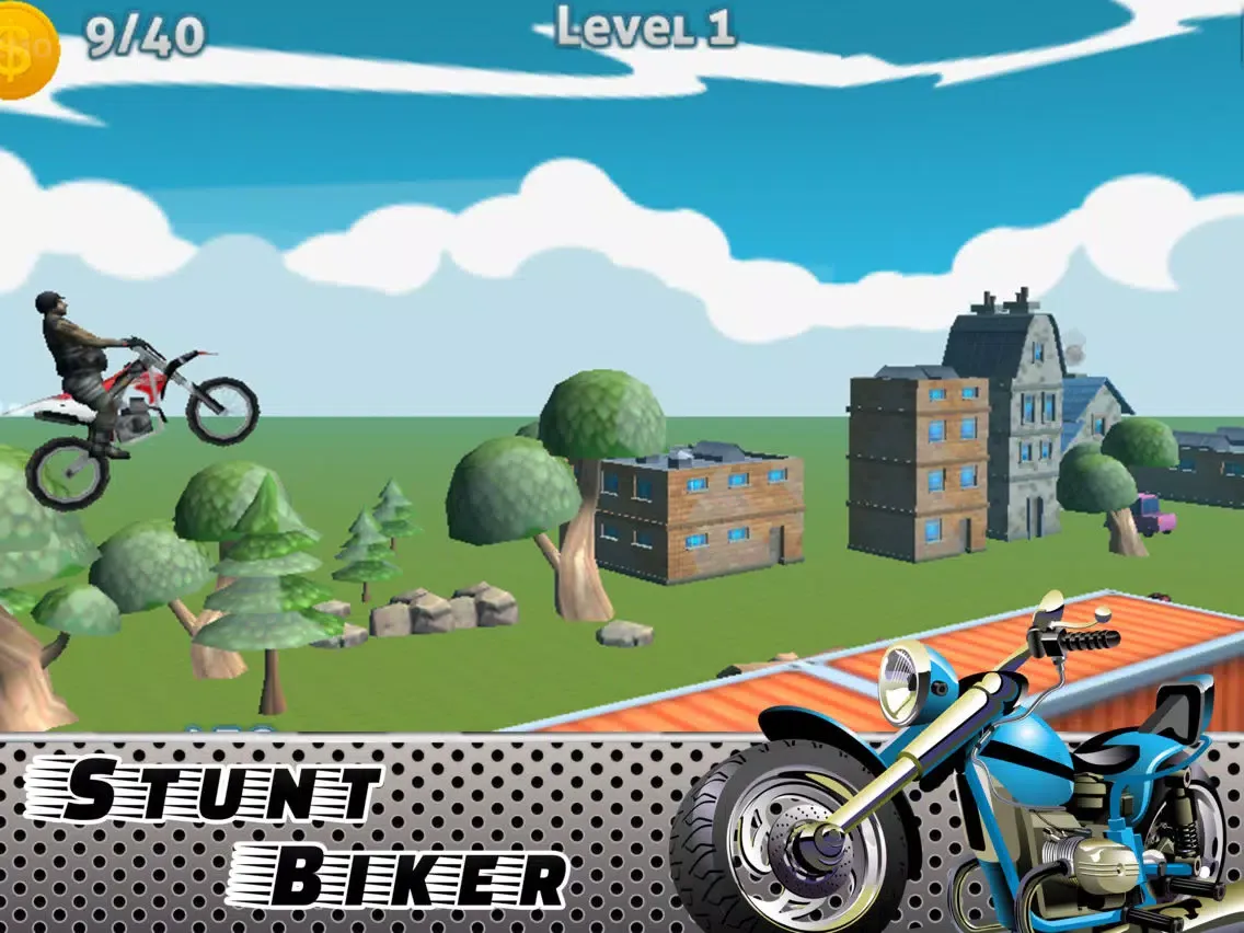 Bike Mega Stunts Impossible 3D iPad 应用截图
