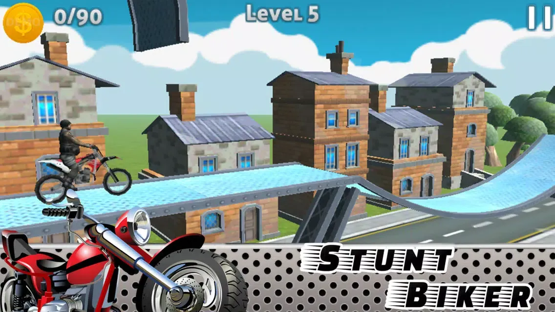 Bike Mega Stunts Impossible 3D应用截图