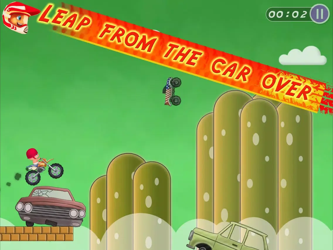 Racing Games 2017 :Happy Bike Wheels Drive iPad  Ekran Görüntüleri