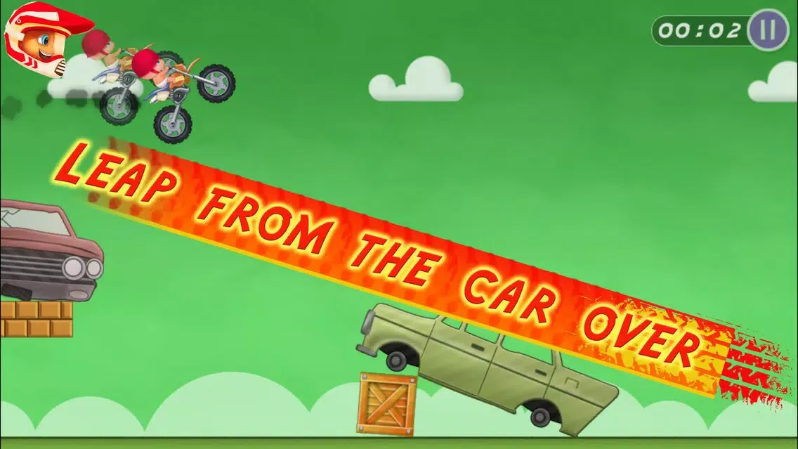 Racing Games 2017 :Happy Bike Wheels Drive Ekran Görüntüleri