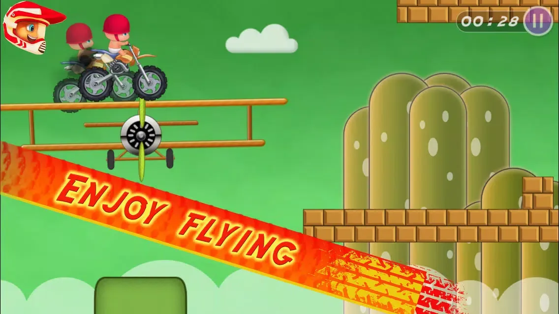 Racing Games 2017 :Happy Bike Wheels Drive Ekran Görüntüleri