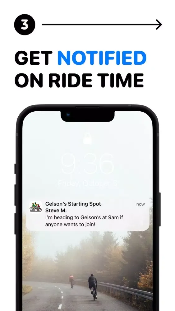 Capturas de pantalla de Bike Ride - Find Bikers Nearby