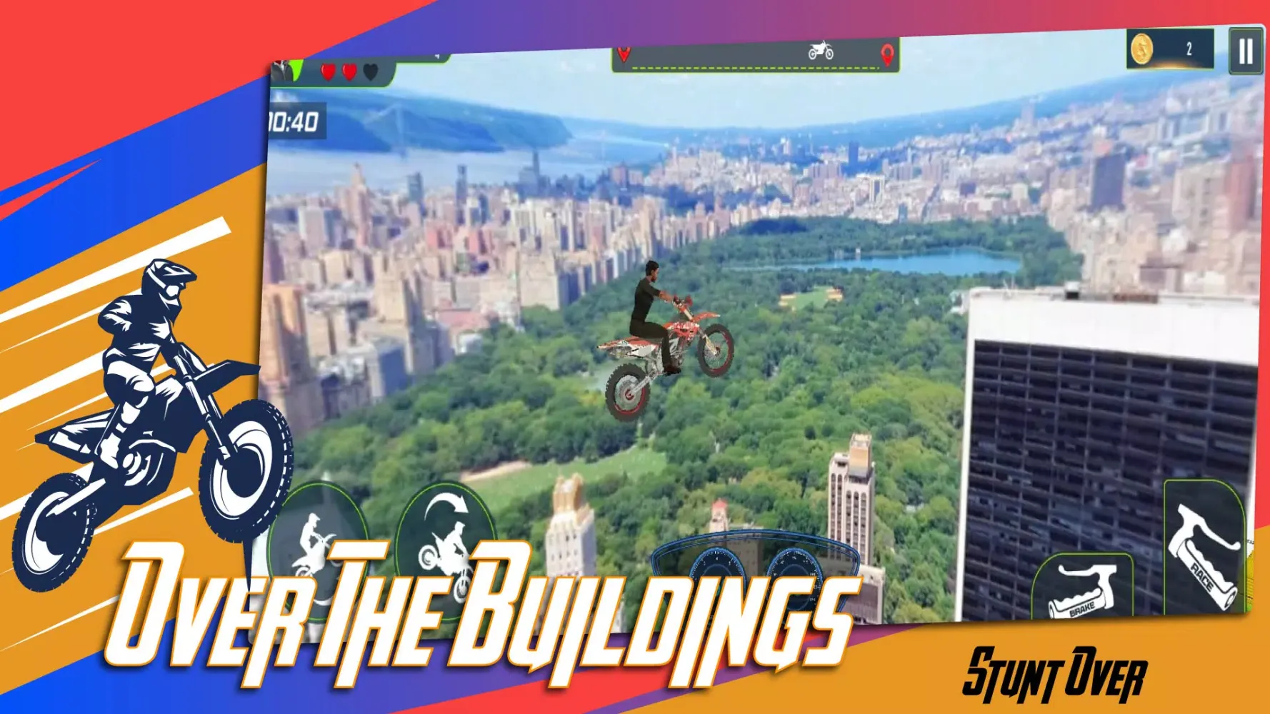 Tricky Bike Stunt - Bike Games স্ক্রিনশট