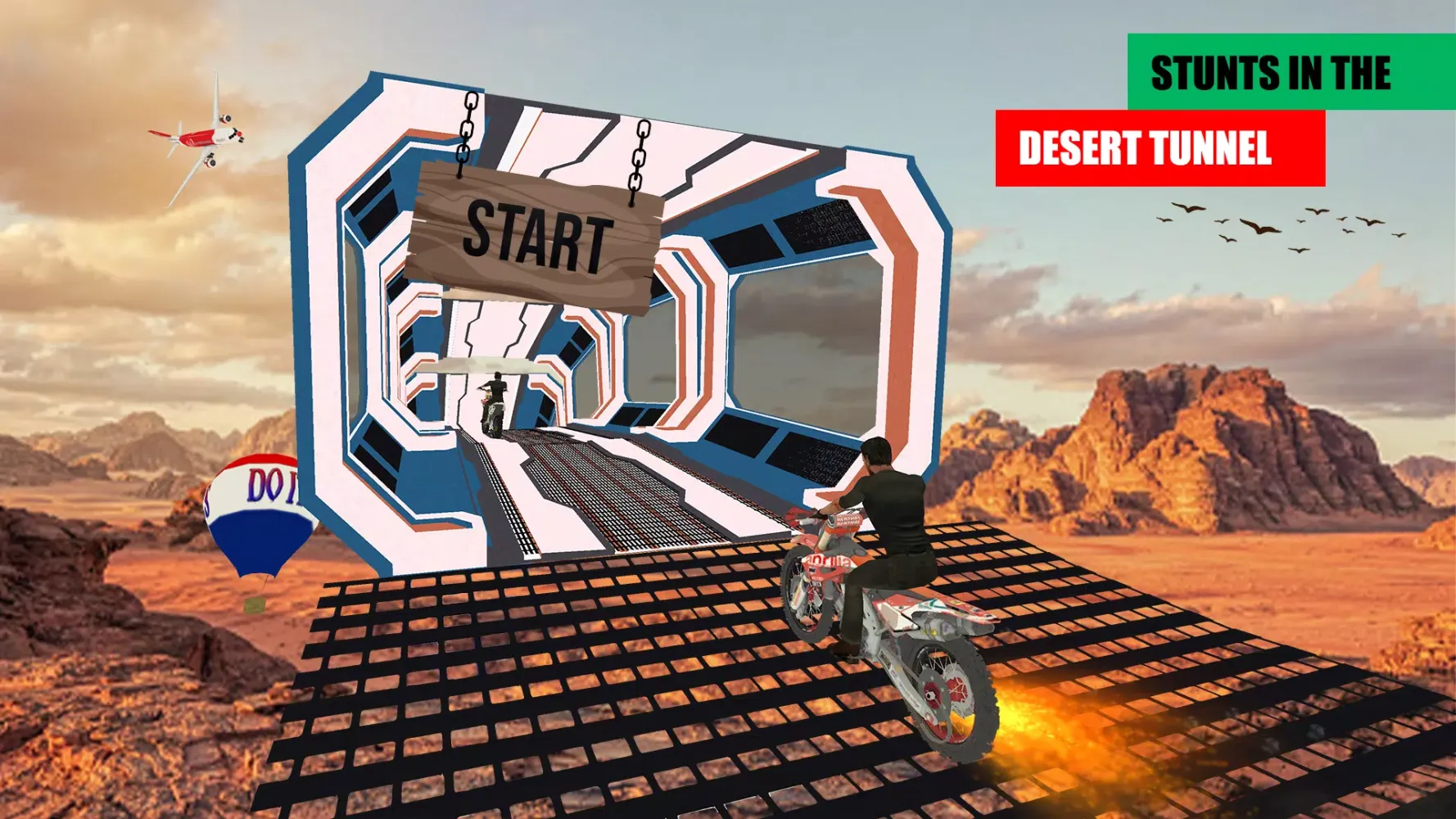 Tricky Bike Stunt - Bike Games স্ক্রিনশট