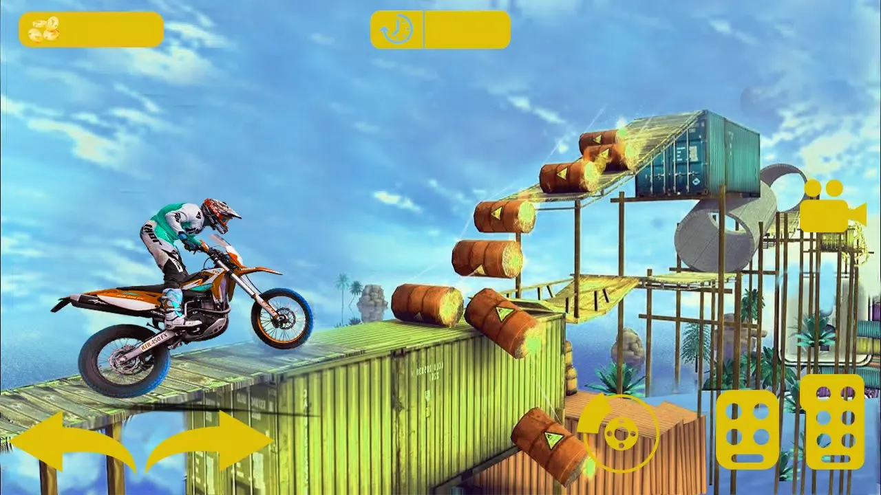 Screenshot di Bike stunt 3d games-Bike games