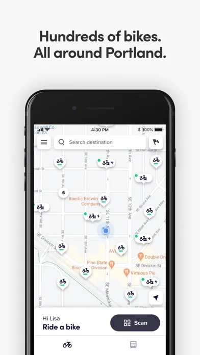 Captures d'écran de BIKETOWNpdx