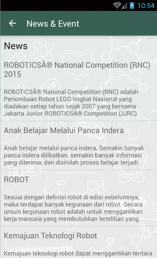 Robotics Indonesia Ekran Görüntüleri