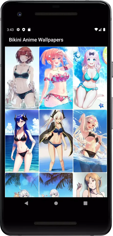 Bikini Anime Girls Wallpaper Screenshots