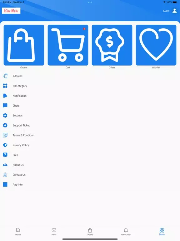 BikriNaki iPad  স্ক্রিনশট