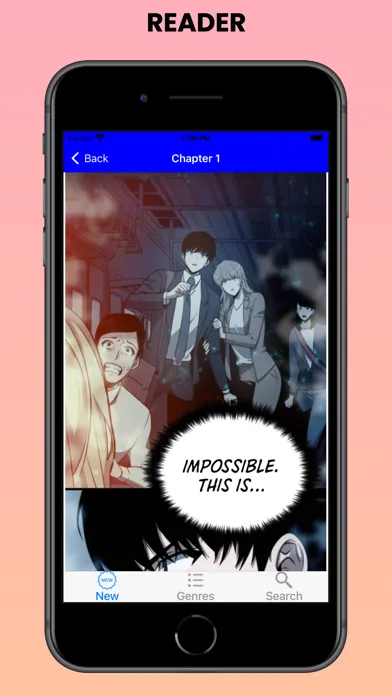 Manga Reader - Comics Novels سکرین شاٹس
