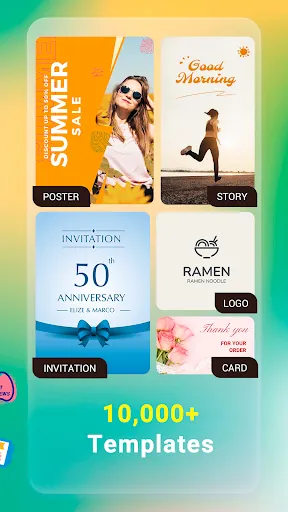 ภาพหน้าจอของ 7Lemon: graphic design, poster