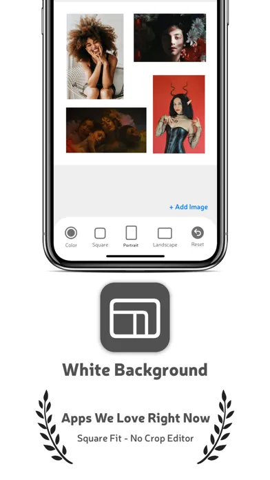 White Background Screenshots