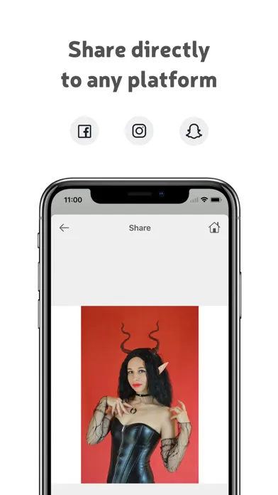 White Background Screenshots
