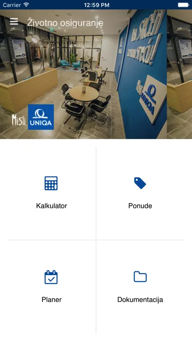 UNIQA MNE kalkulator Screenshots