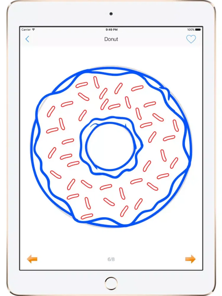 Скриншоты Draw Food and Beverage iPad 