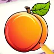 Draw Fruits, Trees