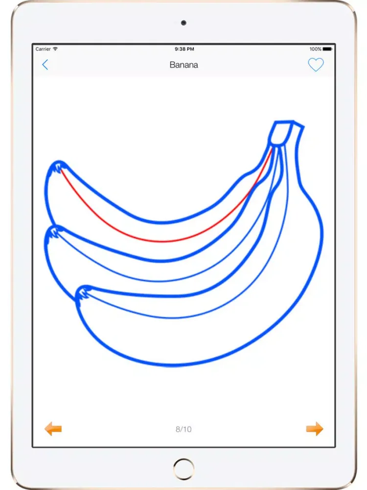 Screenshot di Draw Fruits, Trees iPad 