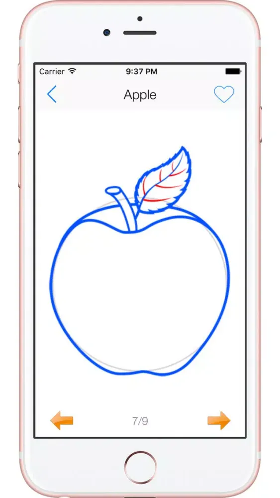 Screenshot di Draw Fruits, Trees