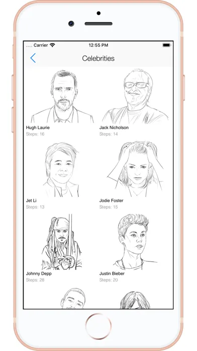 Captures d'écran de Draw Famous People