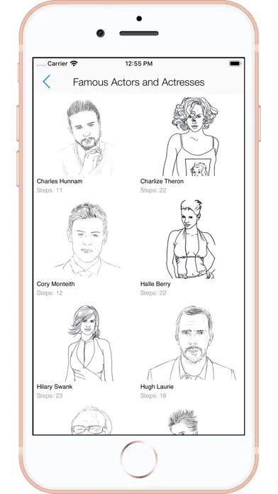 Captures d'écran de Draw Famous People