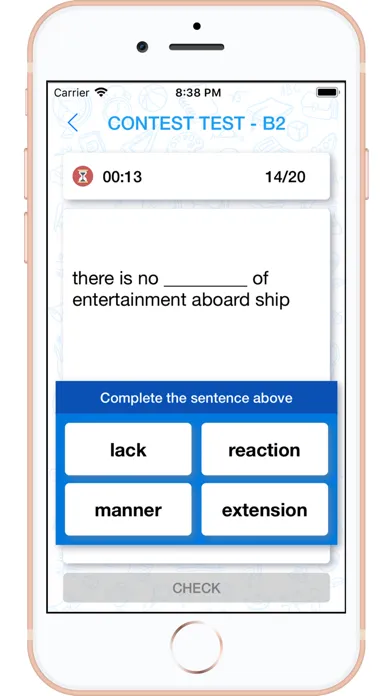 Zrzuty ekranu IELTS Listening - 3 levels