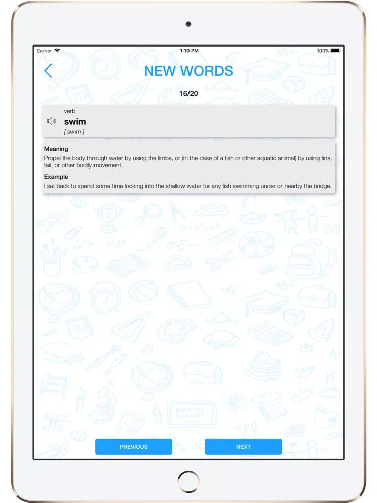 Captures d'écran de IELTS Vocabulary - 6 Levels iPad 