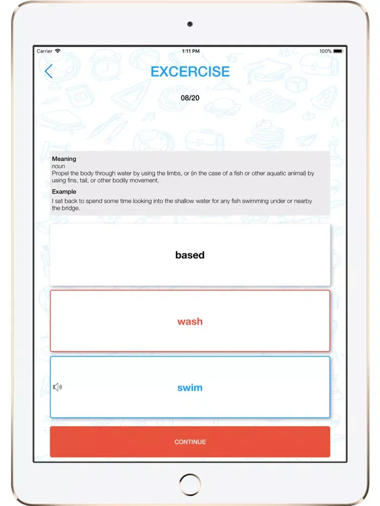 Captures d'écran de IELTS Vocabulary - 6 Levels iPad 