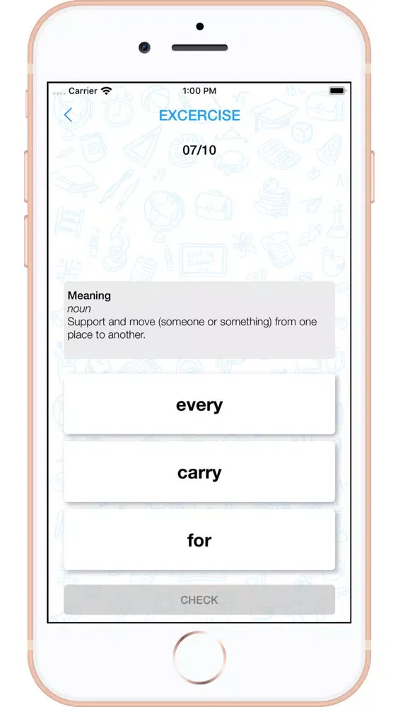 Captures d'écran de IELTS Vocabulary - 6 Levels