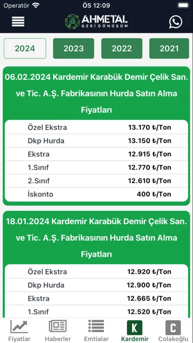 Ahmetal Geri Dönüşüm Ekran Görüntüleri