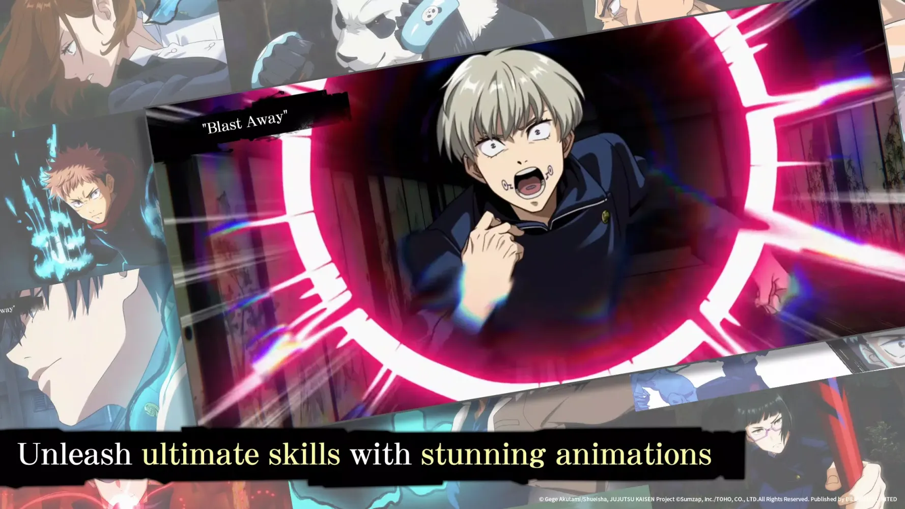 Jujutsu Kaisen Phantom Parade سکرین شاٹس