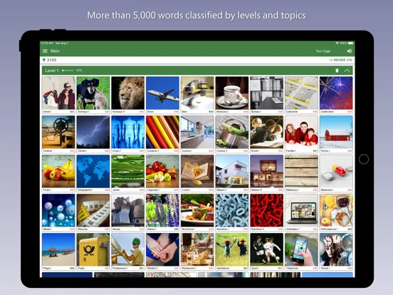 Capturas de pantalla de Learn French with Bilinguae iPad 