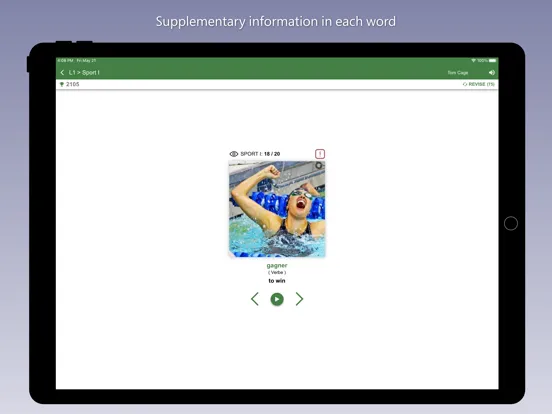 Capturas de pantalla de Learn French with Bilinguae iPad 