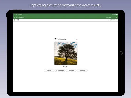 Capturas de pantalla de Learn French with Bilinguae iPad 