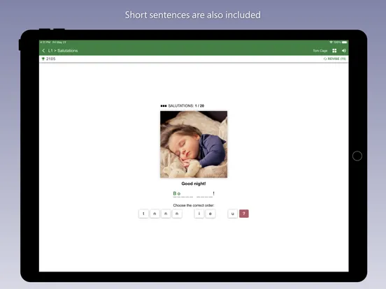 Capturas de pantalla de Learn French with Bilinguae iPad 