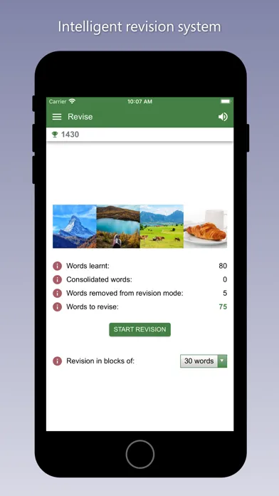 Capturas de pantalla de Learn French with Bilinguae