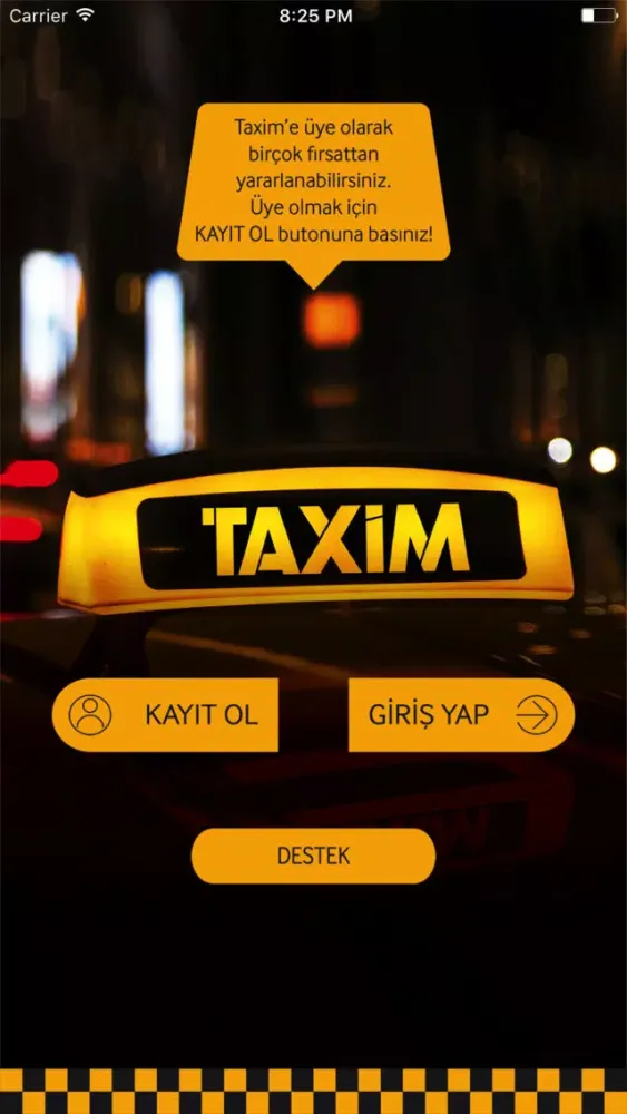 Captures d'écran de Taxim