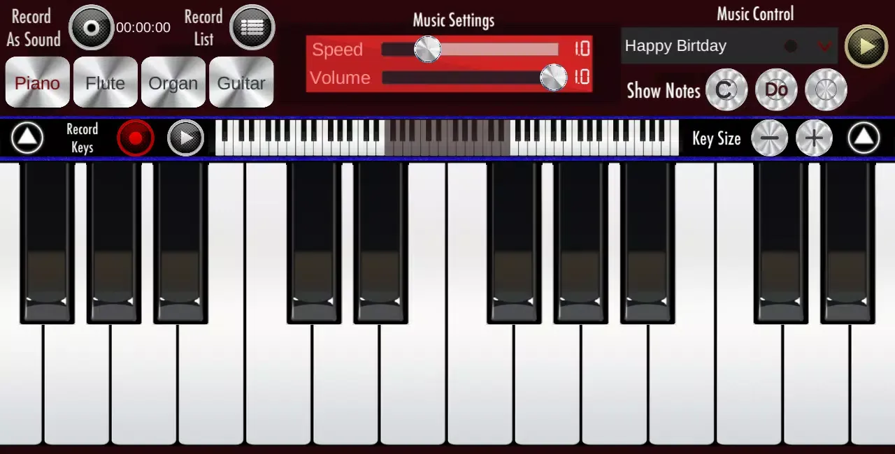 Real Piano স্ক্রিনশট