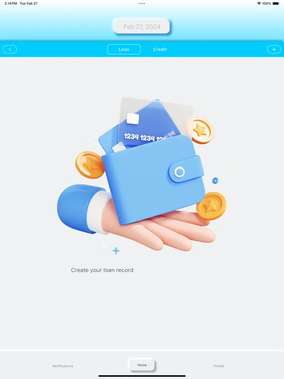 Bill Reminder-pro iPad  Screenshots