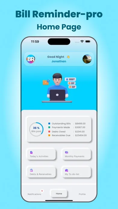 Bill Reminder-pro Screenshots