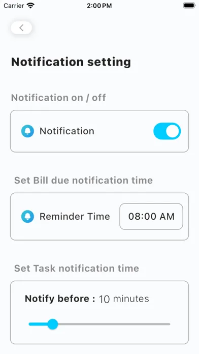 Bill Reminder-pro Screenshots