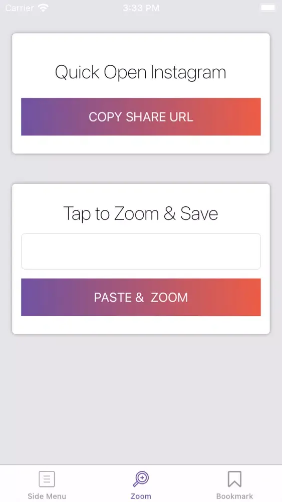 Captures d'écran de ZOME - IG Profile Photo Zoom