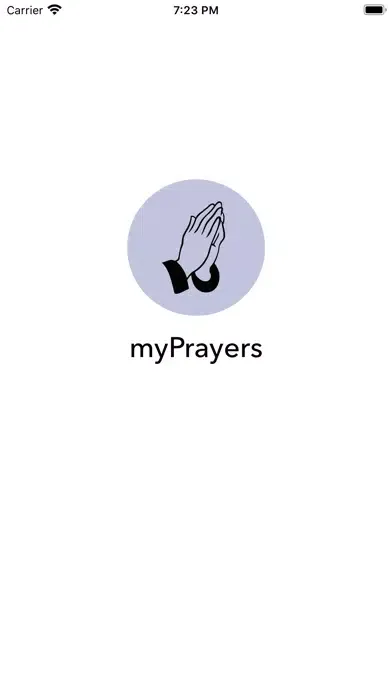 myPrayers - Personal Screenshots