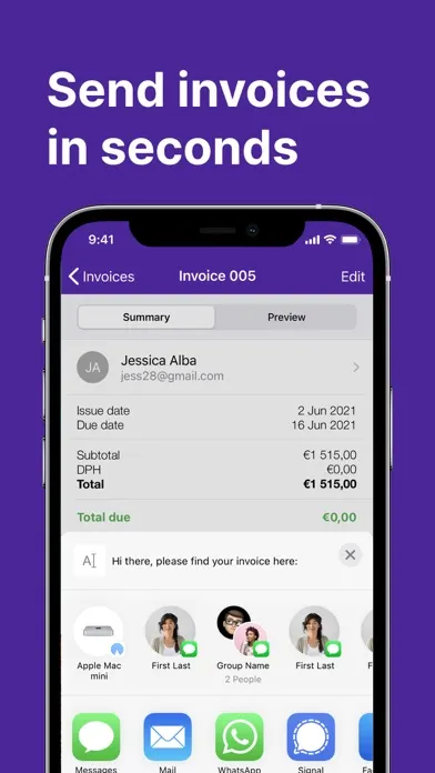 Easy Invoice Maker App Ekran Görüntüleri