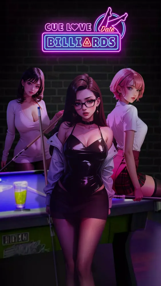 Cue Love Girl: Billiards Date Screenshots